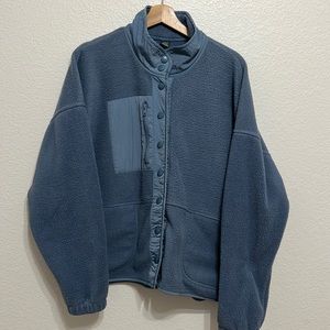 Wild fable fleece button up